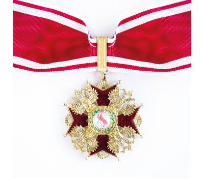 Орден Святого Станислава 2-й степени (копия), латунь, эмаль