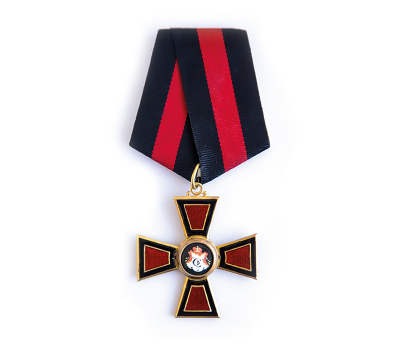Орден Святого Владимира  4-й степени (копия), латунь, эмаль
